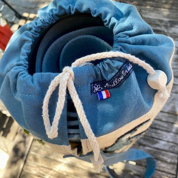 Sac à tapis "Les envolés" bleu – Image 4
