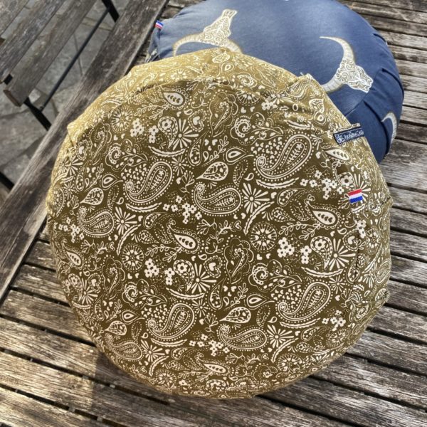 Zafu Paisley kaki